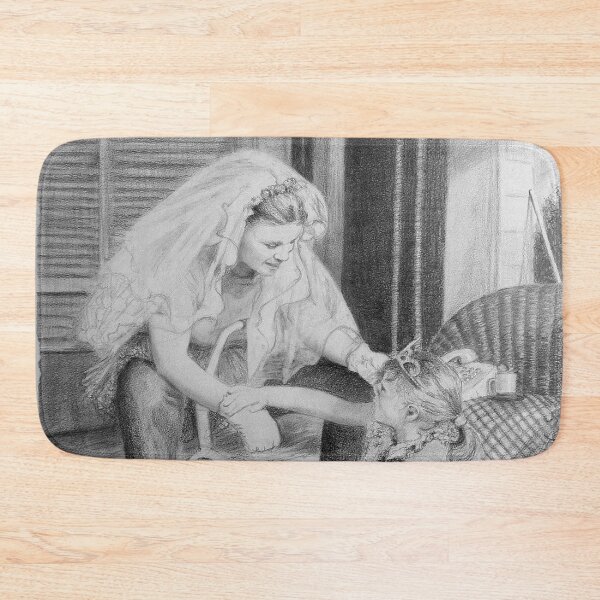 Item preview, Dress Up - Drawing by Avril Thomas - Adelaide / South Australia Artist designed and sold by AvrilThomasart.