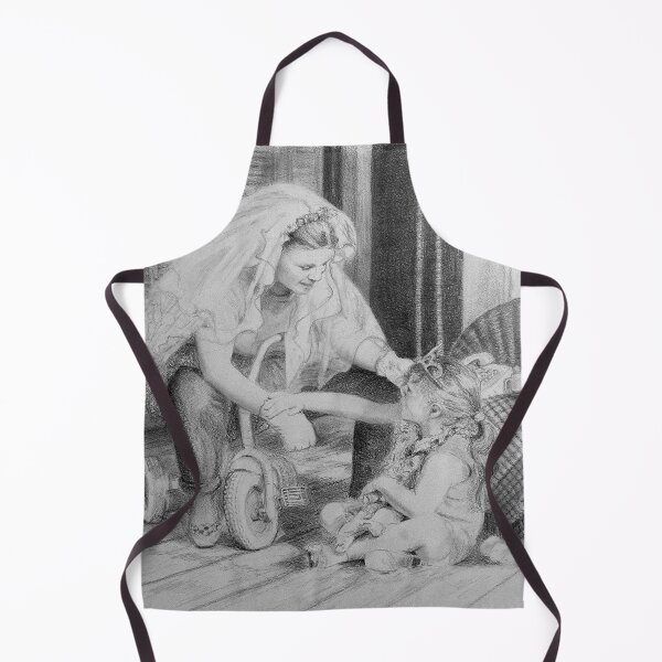 Item preview, Dress Up - Drawing by Avril Thomas - Adelaide / South Australia Artist designed and sold by AvrilThomasart.