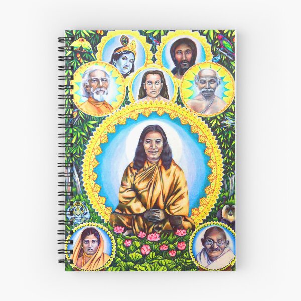 Item preview, Paramahansa Yogananda and Masters Jah Sunny Arts Illustration designed and sold by JahSunny.