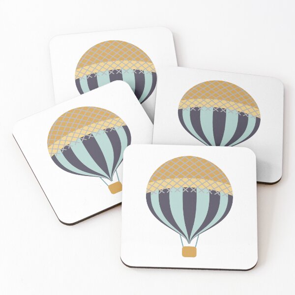 Item preview, Blue and Yellow Hot Air Balloon designed and sold by StudioShine.