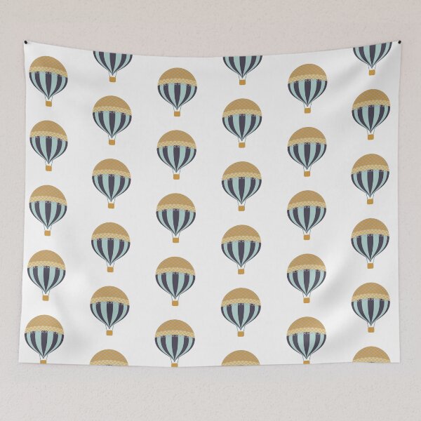 Item preview, Blue and Yellow Hot Air Balloon designed and sold by StudioShine.