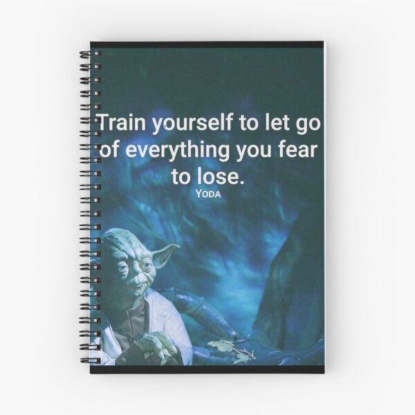 Item preview, Amazing motivation by Yoda " train yourself to let go of everything you fear to lose" designed and sold by Rishabhthinks.
