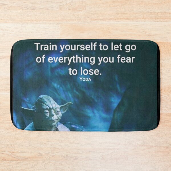 Item preview, Amazing motivation by Yoda " train yourself to let go of everything you fear to lose" designed and sold by Rishabhthinks.