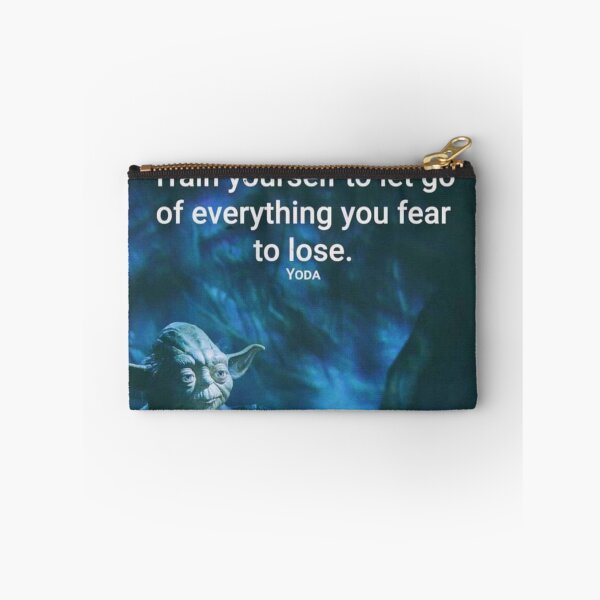 Item preview, Amazing motivation by Yoda " train yourself to let go of everything you fear to lose" designed and sold by Rishabhthinks.