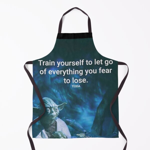 Item preview, Amazing motivation by Yoda " train yourself to let go of everything you fear to lose" designed and sold by Rishabhthinks.