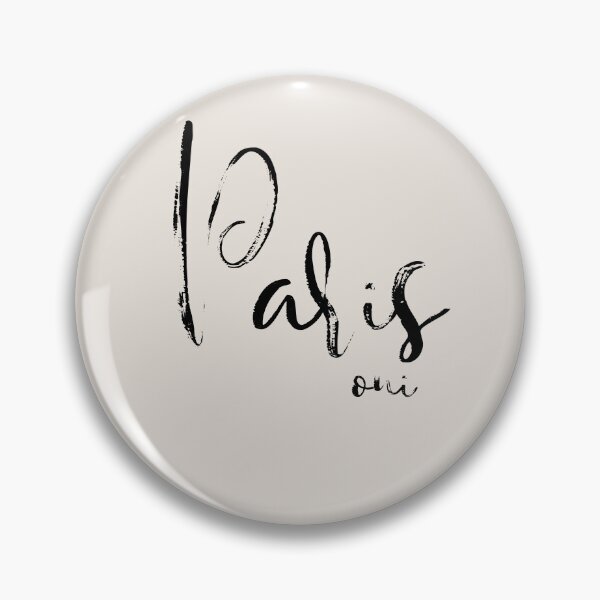 Item preview, Paris oui - Calligraphy, for French City lovers. designed and sold by gaindaze.