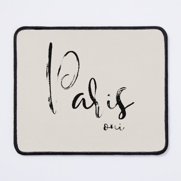 Item preview, Paris oui - Calligraphy, for French City lovers. designed and sold by gaindaze.