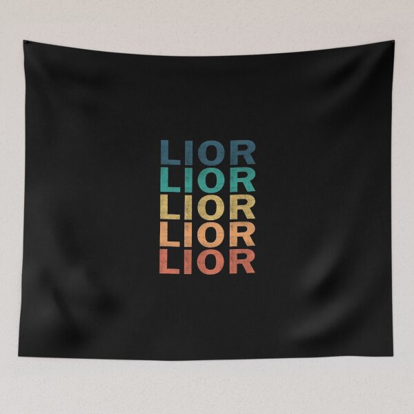 Item preview, Lior Name T Shirt - Lior Vintage Retro Name Gift Item Tee designed and sold by stacyarmst.