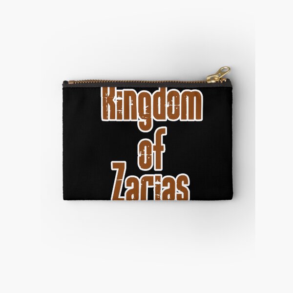 Item preview, Kingdom of Zarias Logo- Brown and White on Black designed and sold by Greenwood2112.