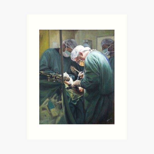 Focus - Oil on canvas by Avril Thomas - Adelaide / South Australia Artist Art Print