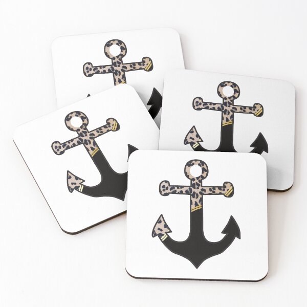 Item preview, Anchor Cheetah Gold designed and sold by Ashlison.