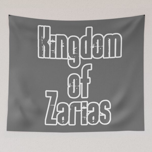 Item preview, Kingdom of Zarias Logo- Gray and White on Gray designed and sold by Greenwood2112.
