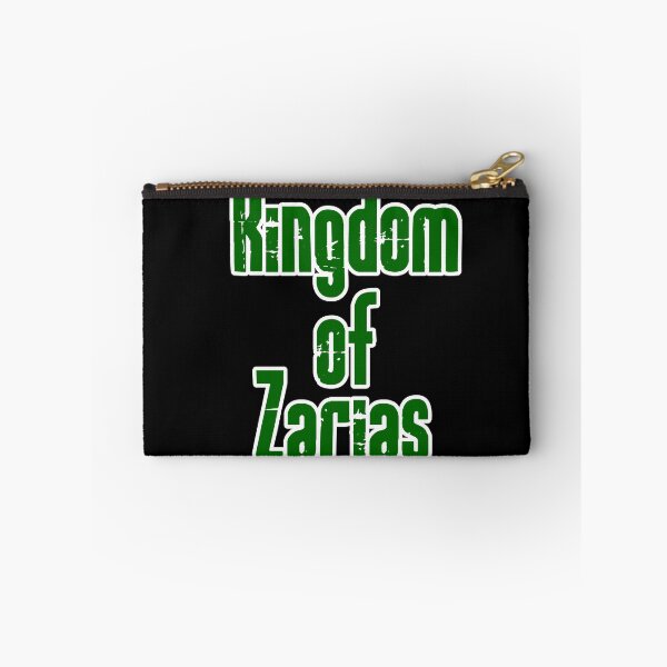 Item preview, Kingdom of Zarias Logo- Green and White on Black designed and sold by Greenwood2112.