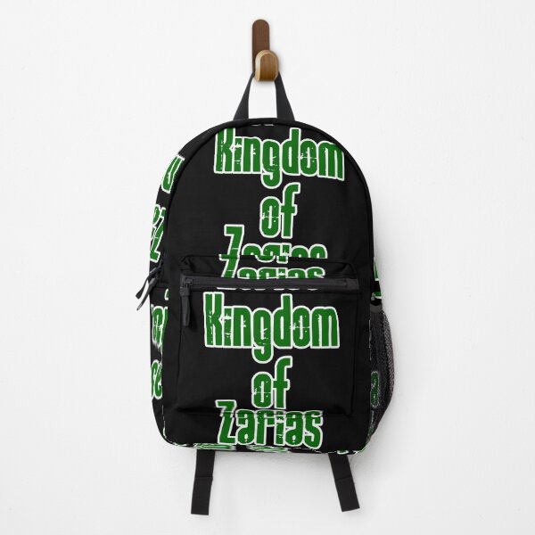 Item preview, Kingdom of Zarias Logo- Green and White on Black designed and sold by Greenwood2112.