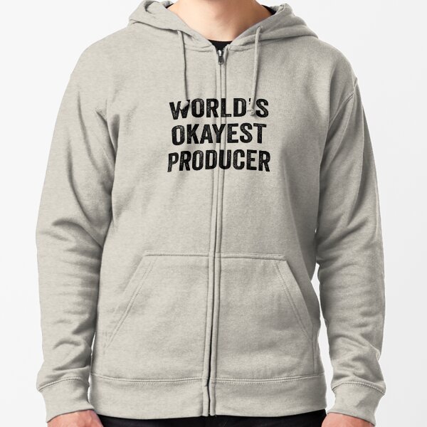 Item preview, World's okayest producer Shirt, Funny producer Dad Husband Womens Boyfriend Birthday Christmas Gift idea designed and sold by xlnv.