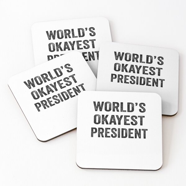 Item preview, World's okayest president Shirt, Funny president Dad Husband Womens Boyfriend Birthday Christmas Gift idea designed and sold by xlnv.