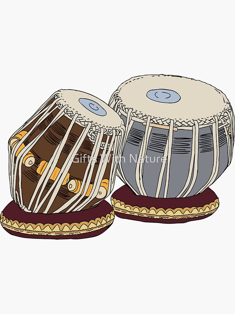 How to Draw Tabla Step by Step (Very Easy) - YouTube