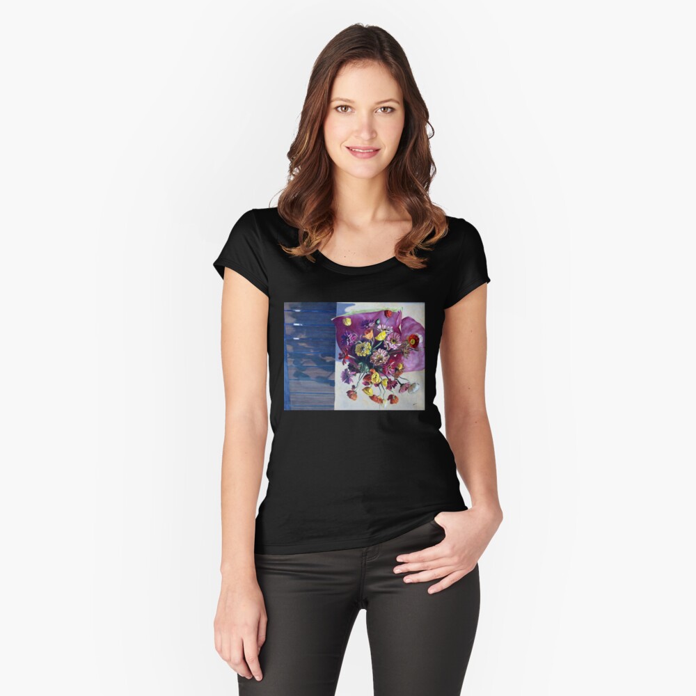 Item preview, Fitted Scoop T-Shirt designed and sold by AvrilThomasart.