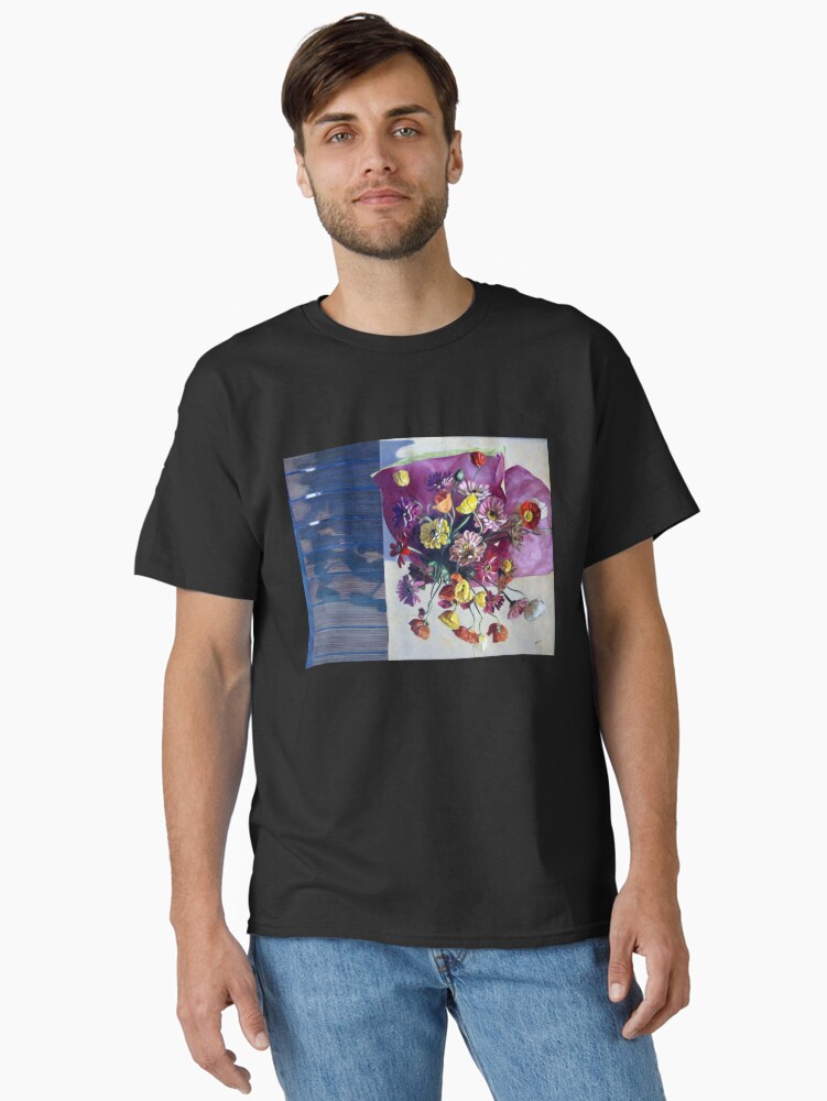 Thumbnail 1 of 7, Classic T-Shirt, Mothers Day - Oil on canvas by Avril Thomas - Adelaide / South Australia Artist designed and sold by AvrilThomasart.