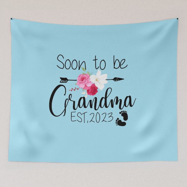 Item preview, Funny soon to be grandma New 2023 1st Grandmother,new arrival baby,pregnant announcement est mothers day  designed and sold by ourpretty.