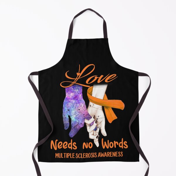 Item preview, Multiple Sclerosis Awareness - Love Needs No Words designed and sold by ArangoaStore.