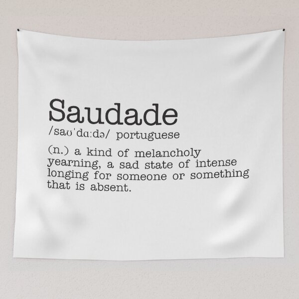 Item preview, Saudade - Portugese Beautiful Word - Typewriter designed and sold by Zooone.