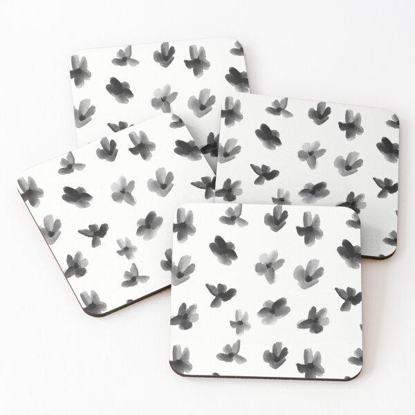 Item preview, Sumi-e style floral print designed and sold by HeatherHaley.