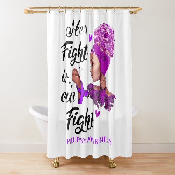 Item preview, Epilepsy Awareness - Her Fight is Our Fight designed and sold by RidnerStore.