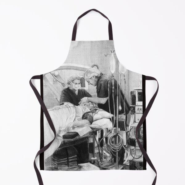 Item preview, Intubation - Drawing by Avril Thomas - Adelaide / South Australia Artist designed and sold by AvrilThomasart.