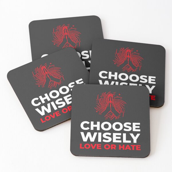 Item preview, CHOOSE WISELY LOVE OR HATE  designed and sold by DoubleDSD.