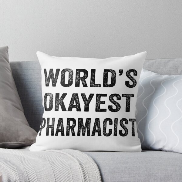 Item preview, World's okayest pharmacist Shirt, Funny pharmacist Dad Husband Womens Boyfriend Birthday Christmas Gift idea designed and sold by xlnv.