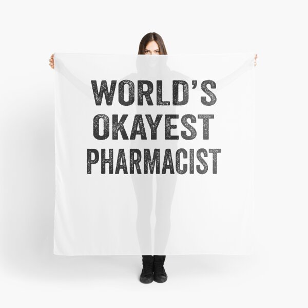 Item preview, World's okayest pharmacist Shirt, Funny pharmacist Dad Husband Womens Boyfriend Birthday Christmas Gift idea designed and sold by xlnv.