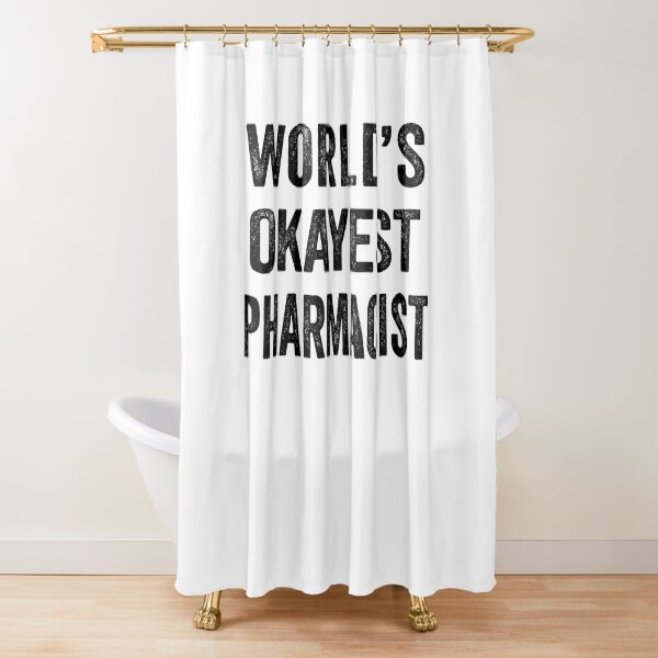 Item preview, World's okayest pharmacist Shirt, Funny pharmacist Dad Husband Womens Boyfriend Birthday Christmas Gift idea designed and sold by xlnv.