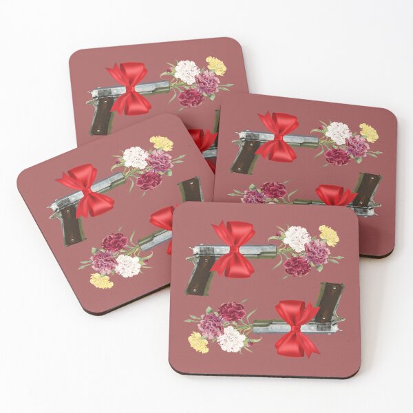 Item preview, Two Guns With Roses Gift  designed and sold by TheBigShop1.