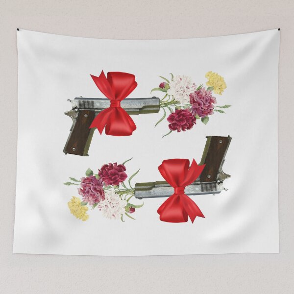 Item preview, Two Guns With Roses Gift  designed and sold by TheBigShop1.