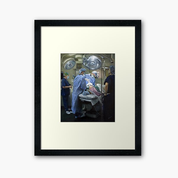 Its A Wrap - Oil Painting by Avril Thomas - Adelaide / South Australia Artist Framed Art Print