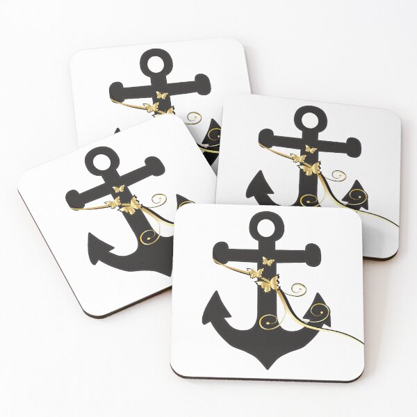 Item preview, Anchor Butterfly Black designed and sold by Ashlison.