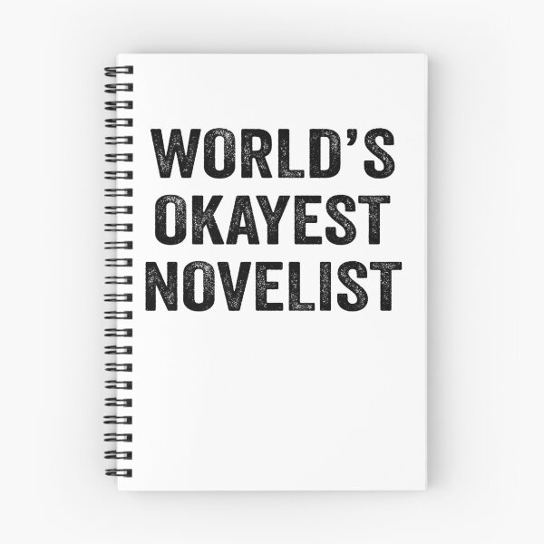 Item preview, World's okayest novelist Shirt, Funny novelist Dad Husband Womens Boyfriend Birthday Christmas Gift idea designed and sold by xlnv.