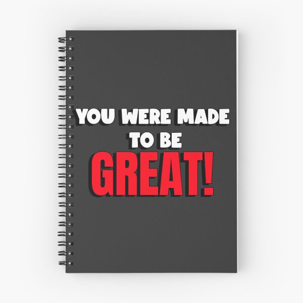 Item preview, YOU WERE MADE TO BE GREAT! designed and sold by DoubleDSD.