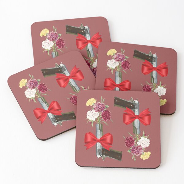 Item preview, Two Guns With Roses Rubane Gift  designed and sold by TheBigShop1.