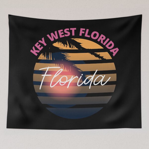 Item preview, Key West Florida Retro designed and sold by The Love Quill.