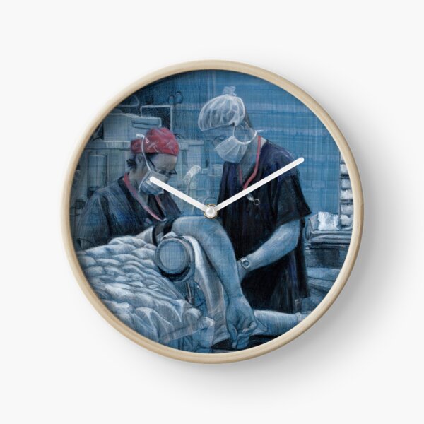 Anesthetics - Drawing by Avril Thomas - Adelaide / South Australia Artist Clock