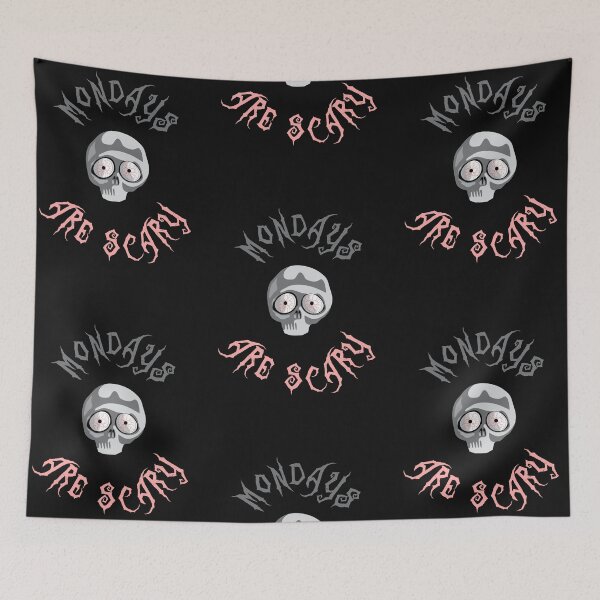 Item preview, Mondays Are Scary designed and sold by Meta-Prints.