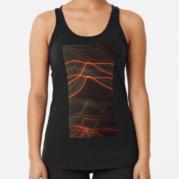 Buz light in Red - Photography by Avril Thomas - Adelaide / South Australia Artist Racerback Tank Top