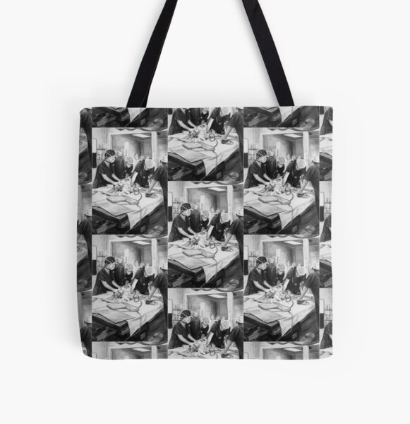 Waking Up - Drawing by Avril Thomas - Adelaide / South Australia Artist All Over Print Tote Bag
