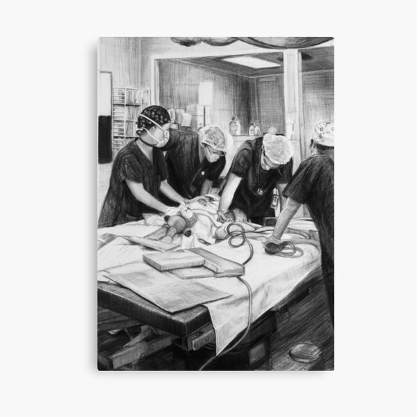 Waking Up - Drawing by Avril Thomas - Adelaide / South Australia Artist Canvas Print