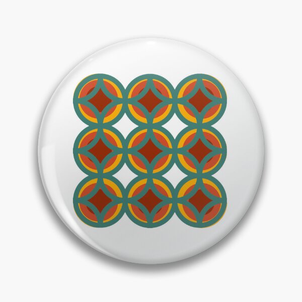 Item preview, Retro Inspired Circles designed and sold by TotallyRetroArt.