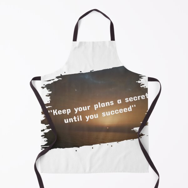 Item preview, keep your plans a secret until you succeed inspirational sunset quotes designed and sold by HBWOLFARTS.