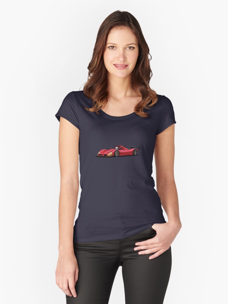 Thumbnail 1 of 3, Fitted Scoop T-Shirt, 90s Endurance Sportscar - community dition designed and sold by FelixR1991.
