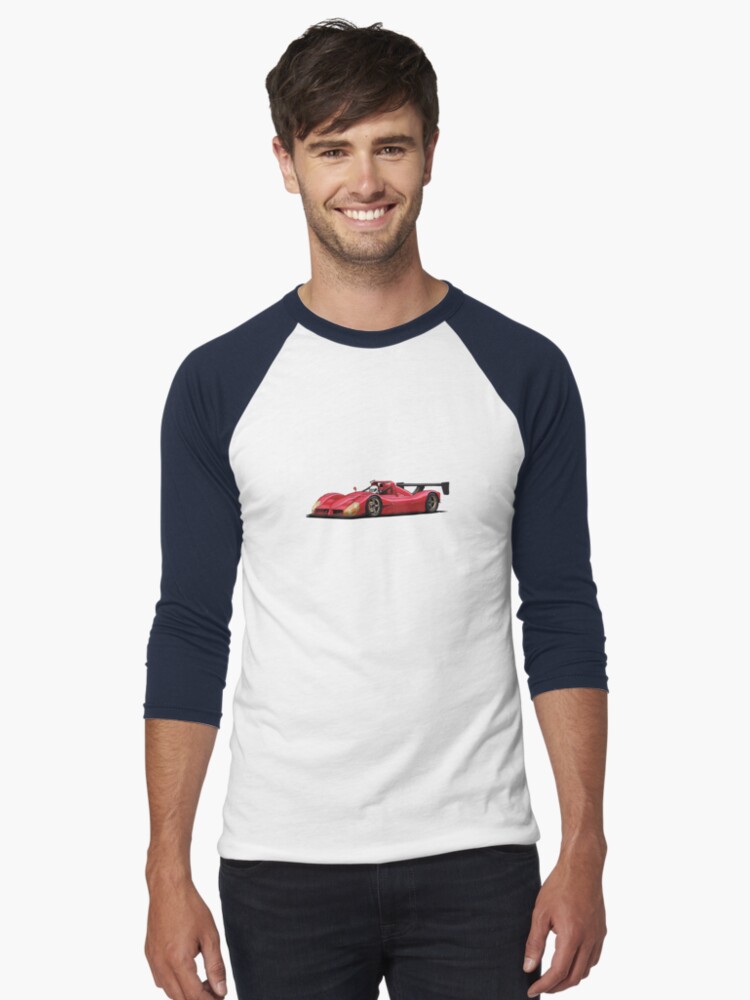 Thumbnail 1 of 3, Baseball ¾ Sleeve T-Shirt, 90s Endurance Sportscar - community dition designed and sold by FelixR1991.